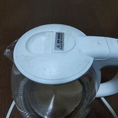 電気ケトル 1L ガラス製 あげますの画像