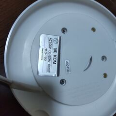 電気ケトル 1L ガラス製 あげますの画像