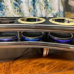 ステップワゴンRK DADフロントテーブル　LEDコースター付きの画像