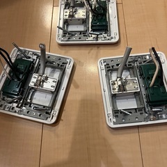 Panasonicダブルコンセント&TV 3個の画像