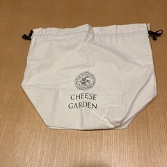 まち付き　巾着　大