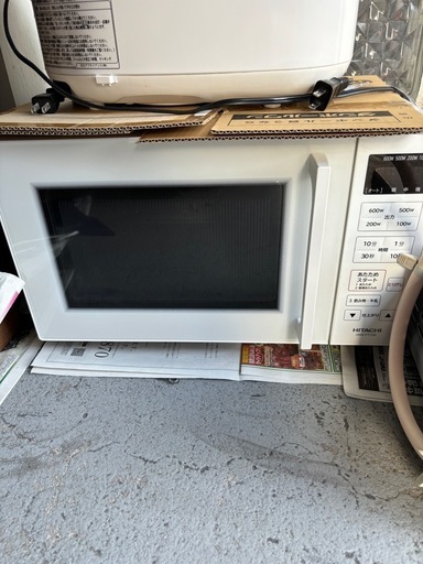 2024年製 HITACHI 日立 電子レンジ \nHMR-FT19A ホワイト　19L