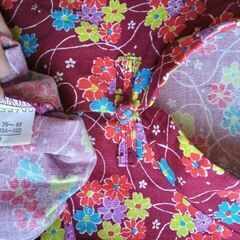 AMI BISSER チャイナ エンジ色系中華風シャツ 長袖 Mサイズの画像