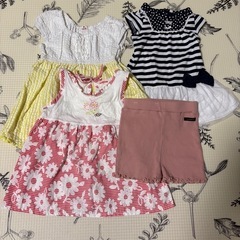 95 まとめ　女の子　ワンピース　ショーツ