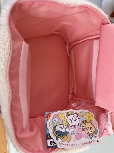 【新品未使用】ちいかわ こわい夢BIG+バニティポーチ