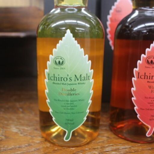 イチローズモルト リーフ 3本 ワインレッド ミズナラ ダブルディステリ