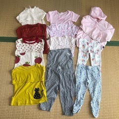 〈取引先決定〉子供服 秋服 女の子 110サイズ まとめて12点...