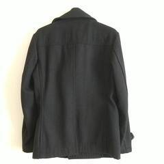 メンズ Pコート ピーコート 黒 BLACK / ブラック サイズ：Mの画像