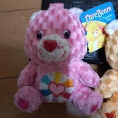 【未使用】ケアベアぬいぐるみセットの画像