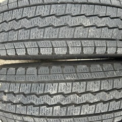 バリ山スタッドレスタイヤ★軽バン/軽トラックなどに★145R12   6PR★東金市より〜　の画像