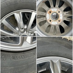 バリ山スタッドレスタイヤ★軽バン/軽トラックなどに★145R12   6PR★東金市より〜　の画像