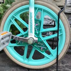 一輪車18インチ ブリヂストン スケアクロウとホッピングのセットの画像