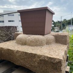 灯篭の土台の画像