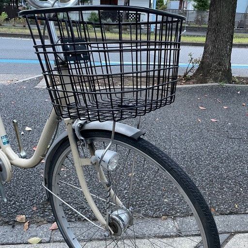 都内/千葉市引取】パナソニック製ママチャリ 27インチ 鍵/オートライト付