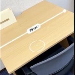 【あげます】デスクセット2の画像