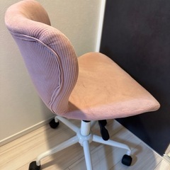 デスクチェア　スモーキーピンクの画像