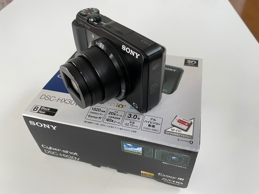 美品、訳あり元箱付属品あり　SONY サイバーショット DSC-HX30V