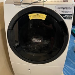 【配達無料】日立ドラム式洗濯機　BD-SV110EL