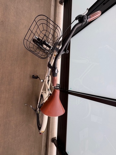 「ブリヂストン」VEGAS（ベガス）「VEG00」20インチ ミニベロ 自転車アイボリー