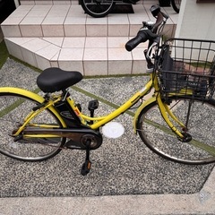 パナソニック　電車自転車26インチ