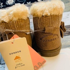 ブーツ　スニーカー　女の子　リボン　　13㎝　ベビーキッズ　女の子　新品の画像