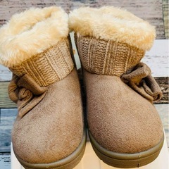ブーツ　スニーカー　女の子　リボン　　13㎝　ベビーキッズ　女の...
