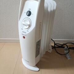 今年購入の美品アイリスオーヤマ　コンパクトオイルヒーター　500W