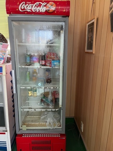コカコーラ冷蔵庫