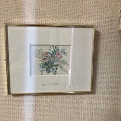 壁掛けインテリア　額4点セットの画像