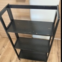 折りたたみ棚　黒