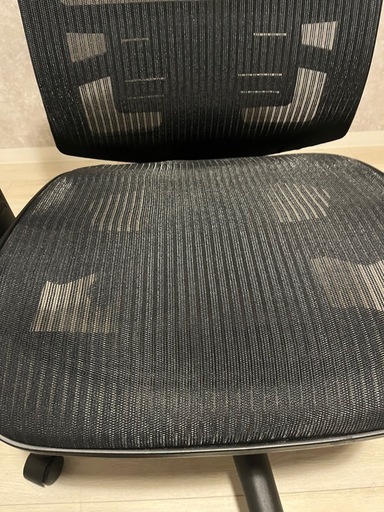 【取引中】Bauhutte オフィスチェア フルメッシュ Class4 F-41-BK