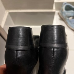 【美品★ヒール高3.5cm】ODETTE E ODILE レザー ロングブーツ　黒の画像
