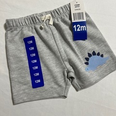 12ヶ月　pekkel　80-90cmくらいのショートパンツ