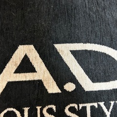【最終価格】D.A.D ギャルソン/ DAD フロアマット　インテリアマット① ７８cm✖️５０cmの画像