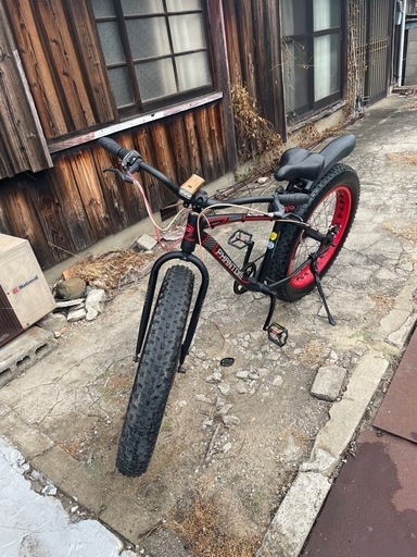 値下げ処分　極太タイヤ　　　ファットバイク