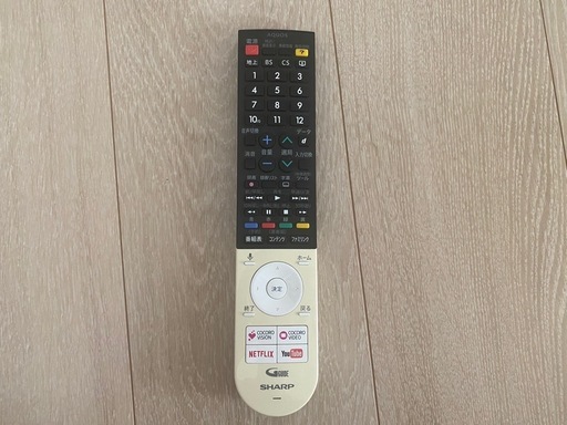 【6,000円】シャープ液晶テレビ40V型|液晶故障あり|中古品