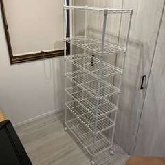ニトリ　スチールラック(STANDARD 幅65cm 4段 ホワイト)