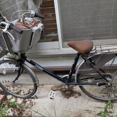 子供乗せ自転車サビあり