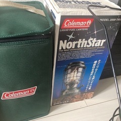 Coleman コールマン　00年製ノーススター　　ランタンケース　エコクリーン新品4lの画像