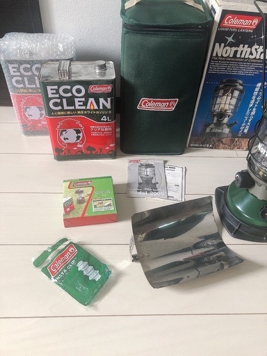 Coleman コールマン　00年製ノーススター　　ランタンケース　エコクリーン新品4l