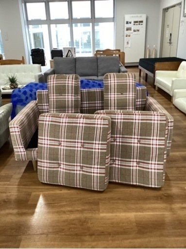 ソファ【町田市再生家具】　241636
