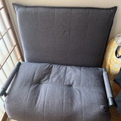 グレー　ソファベッド