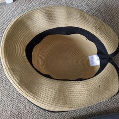 レディース麦わら帽子 かわいいです！の画像