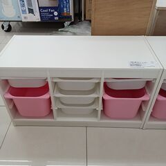 ★ジモティ割あり★ IKEA 収納棚 ホワイト H56×D43....