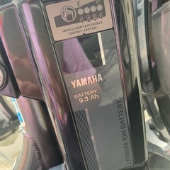 受け渡し決まりました電動自転車ヤマハ子供乗せカゴ付きの画像