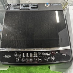 ご来店時、ガン×2お値引き‼️ Hisense(ハイセンス) 2019年製 5.5kg