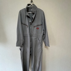 Dickies ディッキーズ つなぎ グレー ワークウェア 作業...