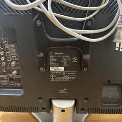 SHARP 20インチ 液晶テレビ ①の画像