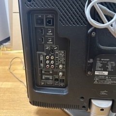 SHARP 20インチ 液晶テレビ ①の画像