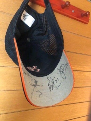 菅野智之GIANTS サイン入りcap